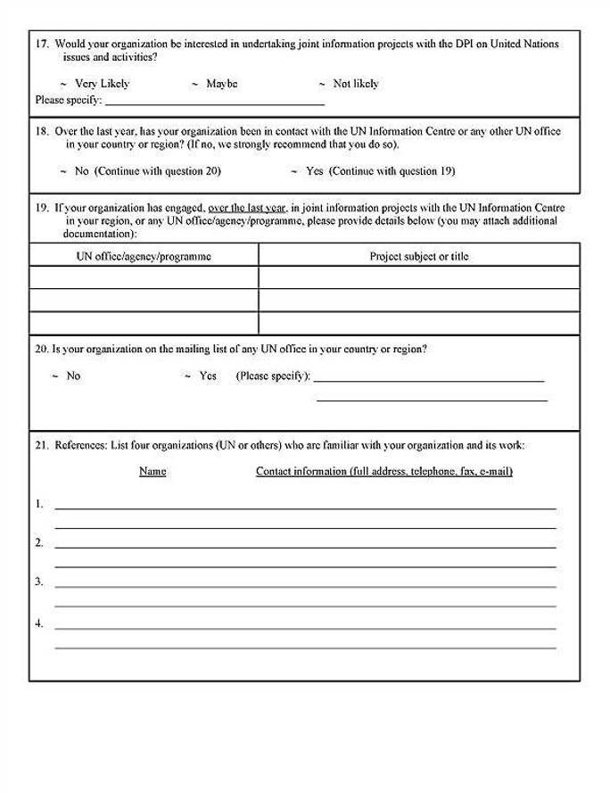 Page 4, 1991 united nations application form
